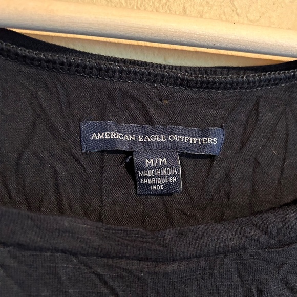 Black American Eagle Outfitters Crop Top - Picture 3 of 5